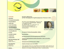 Tablet Screenshot of ergotherapie-in-kiel.de